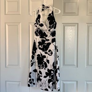 White House Black Market halter dress size 0